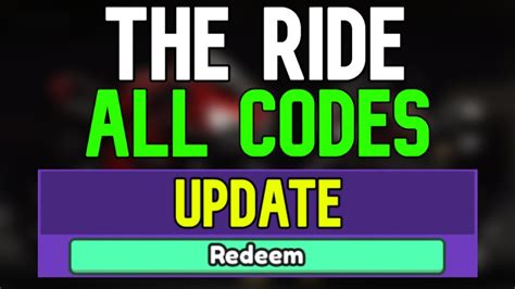 The Ride Codes (April 2024) .